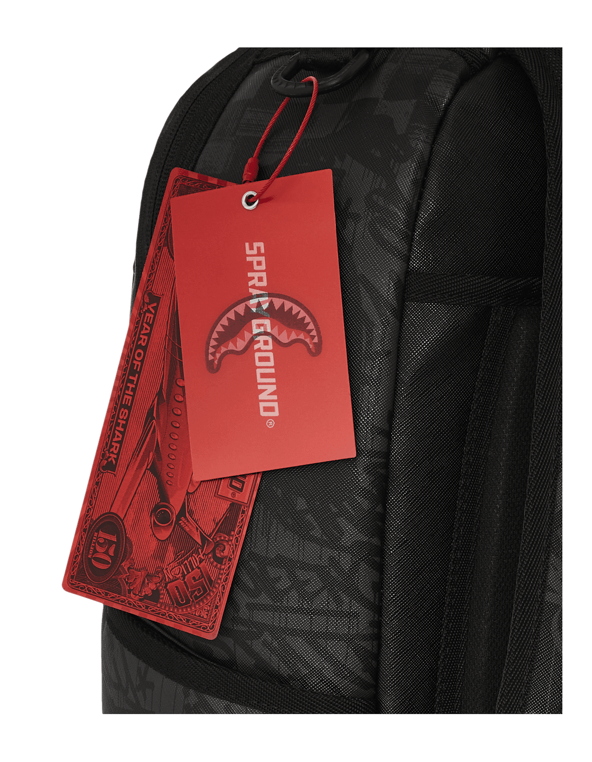ZAINO SPRAYGROUND TORN GRAFF CHECK DLXSV