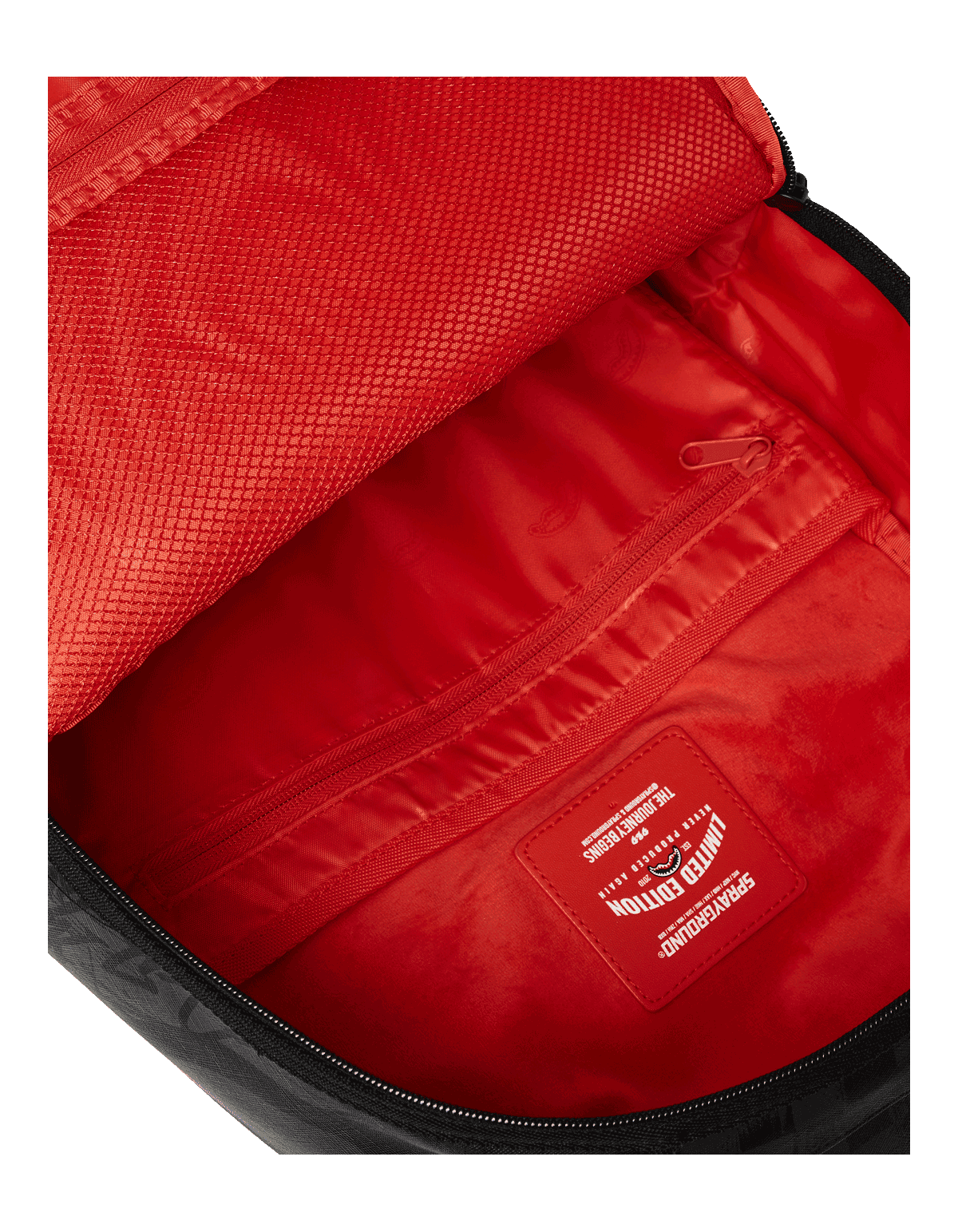 ZAINO SPRAYGROUND TORN GRAFF CHECK DLXSV