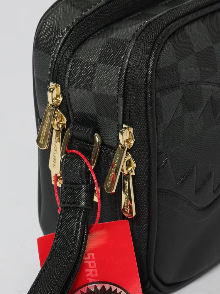 SPRAYGROUND SPRYTZ BLACK TOILETRY BAG
