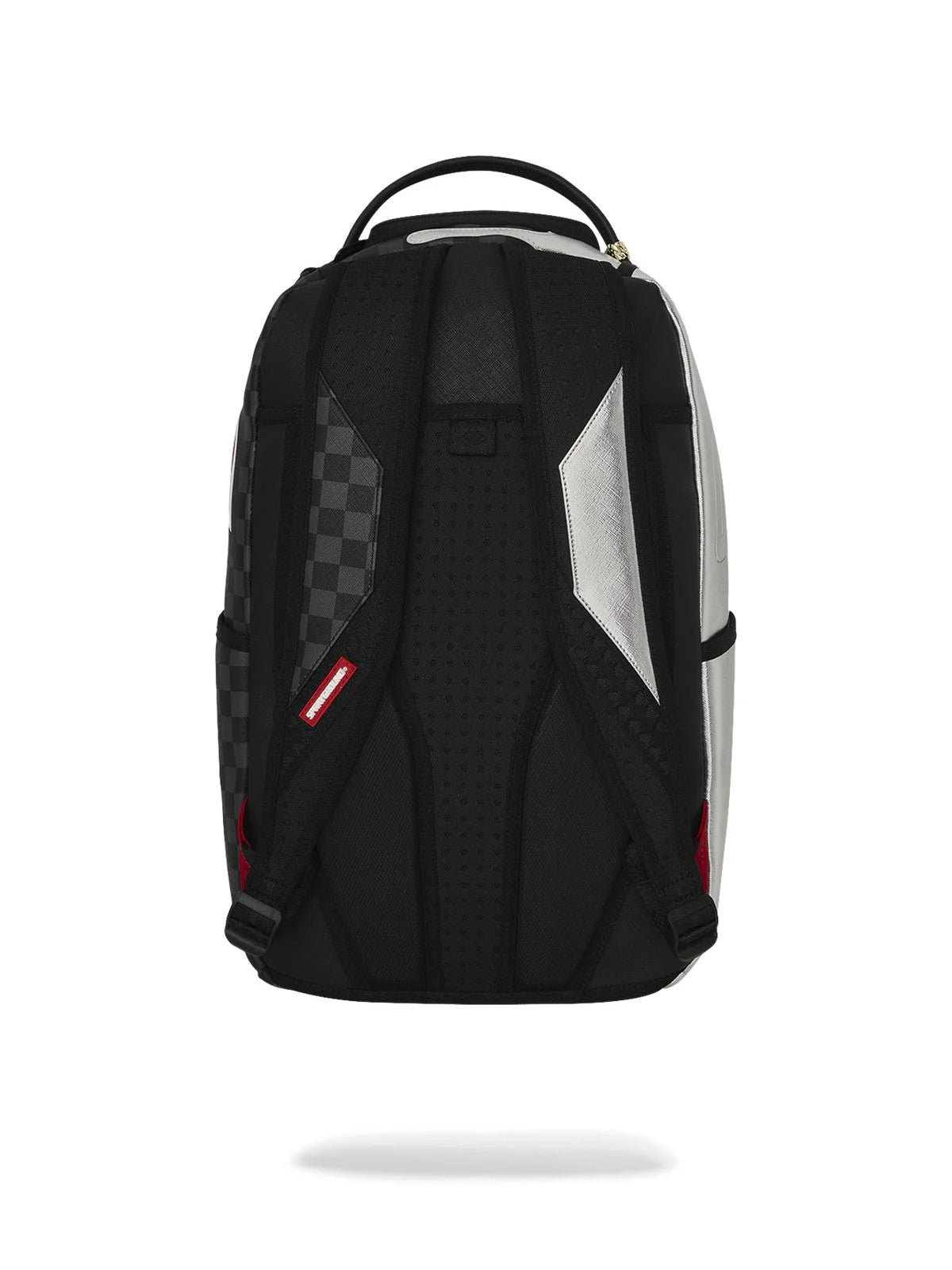 SILVER SIDE DRIP  BLACK CHECK DLXSV BACKPACK SPRAYGROUND